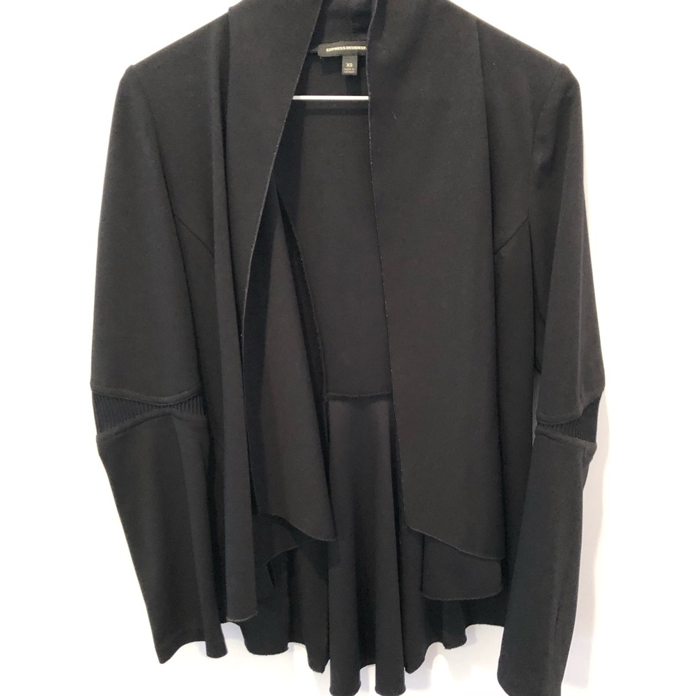 Express Black Cardigan Sz XS
